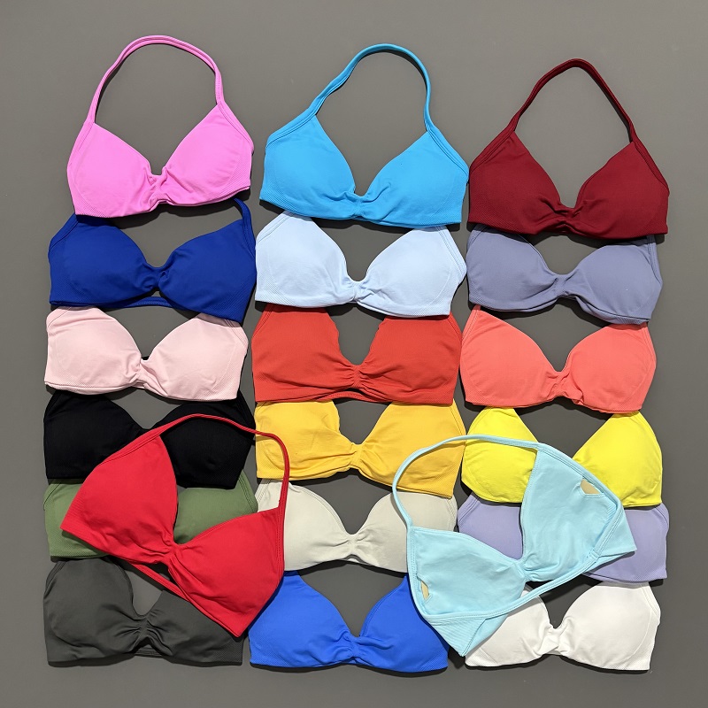 Sports Bra High Impact - Sportowy biustonosz na ramiączkach Bielizna do