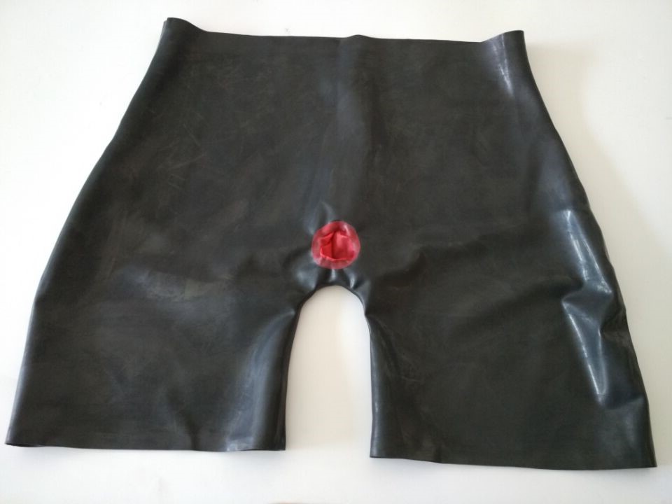 Boyshort Underwear - Ręcznie robione męskie spodenki fetyszowe z