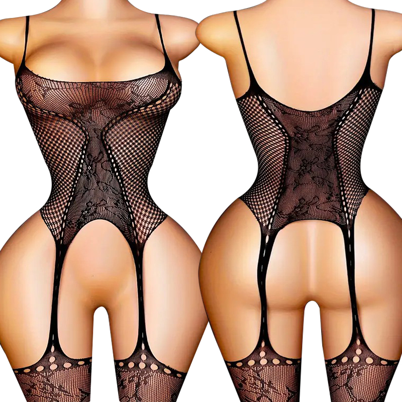Seksowny erotyczny zestaw biel – Bodystocking Fishnet recenzja i cena