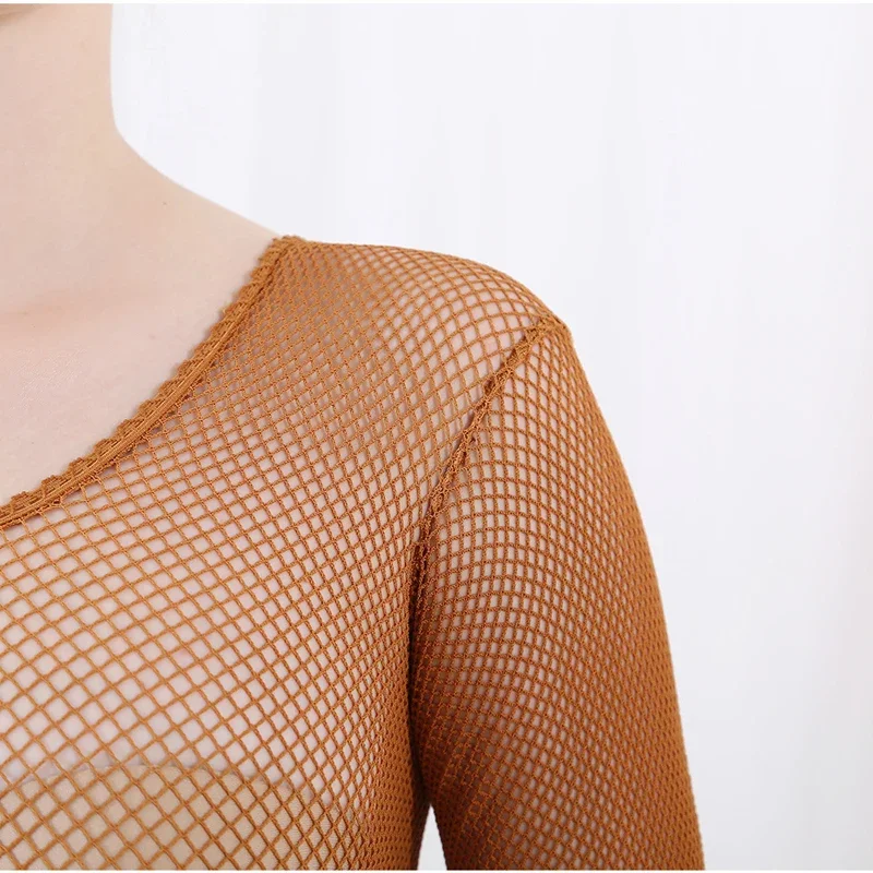 Kombinezony do tańca latynoame – Bodystocking Fishnet recenzja i cena